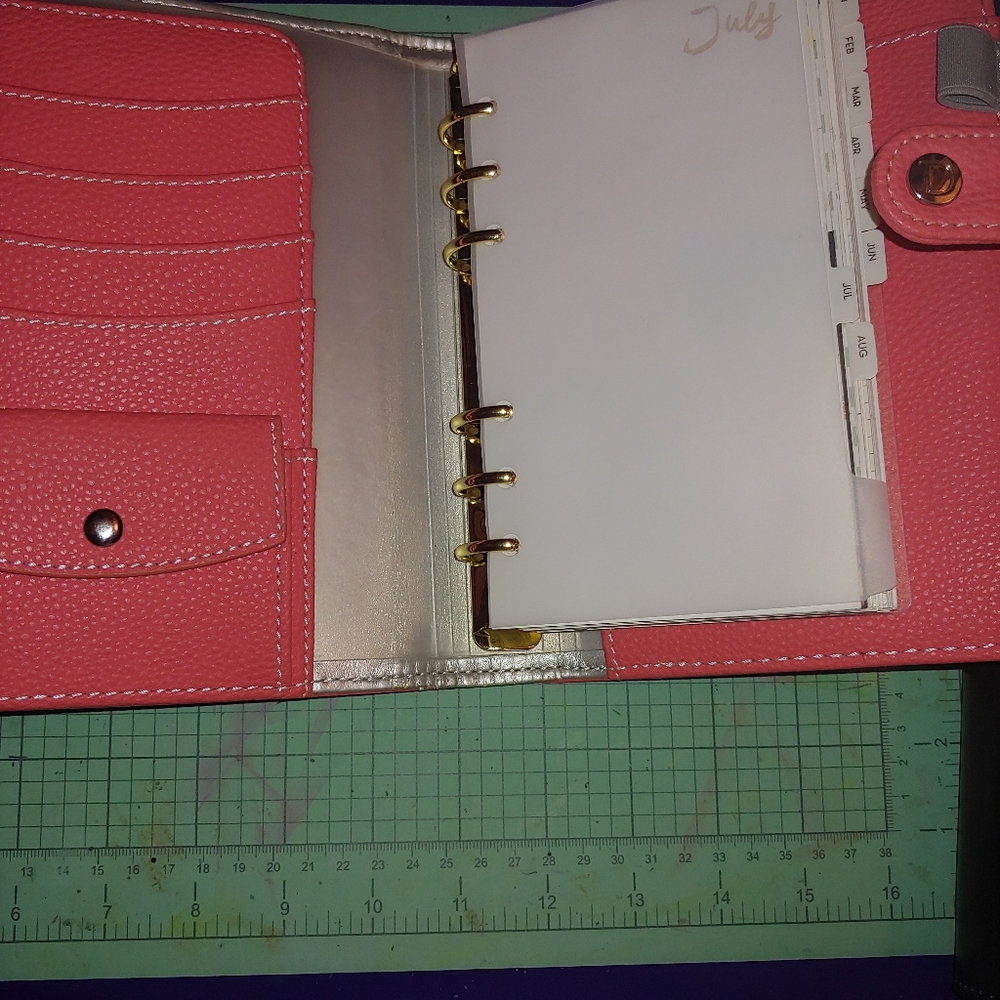 Personal size ring planner